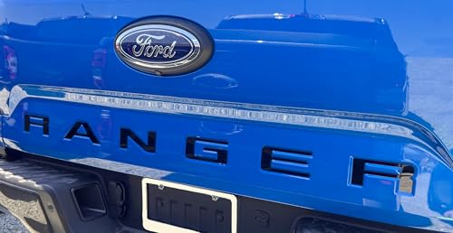 Image of Eurosport Daytona- Compatible with 2024 Ranger Rear Bumper Letter Inserts - Black