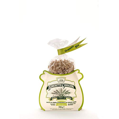 X4 Pasta Cavalieri Eliche Di Semola Integrale Di Grano Duro Biologico - Prodotto Artigianale Made In Salento (4 X 500Gr)