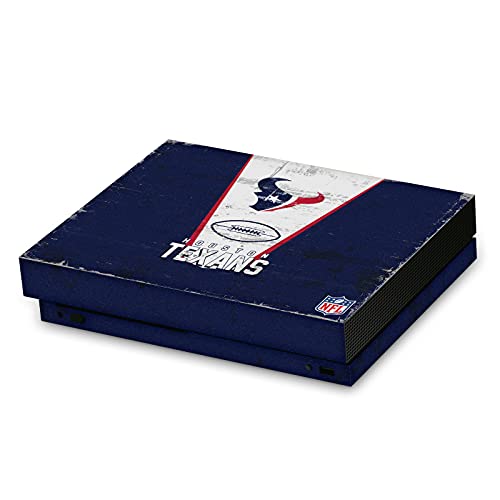 Skin Xbox One X fine en vinyle NFL Houston Texans par Head Case Designs