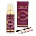 Eyelash Extension Cleanser – Lash Foam Shampoo for Extensions – Oil, Paraben & Sulfate Free – 100% Safe for Natural Lashes – Non-Irritating – Perfect for Professional Salon, Home Use (50 ml)