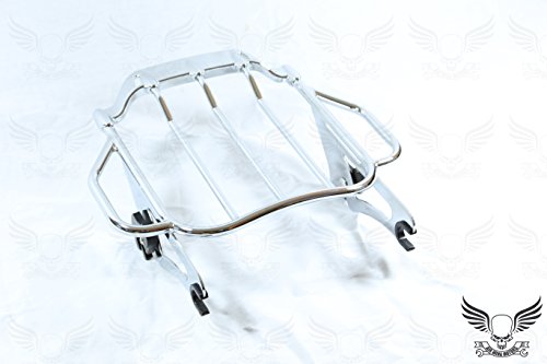 Air Wing Airwing Two Up Luggage Rack For Harley Davidson Touring '09-Later Flhx Flhr Flht Fltr Road King Street Glide Electra Glide Road Glide - King Size #TOP9