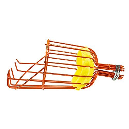 Egosy Fruit picker with basket Lightweight High aluminum alloy apple picker portable easy to fasten