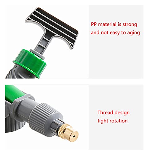 Hogedrukluchtpompspuit Huishoudspuit Watering Hoofd Nozzle Tuin Hogedruk Handleiding Plastic Luchtpomp Verstelbare… - Image 7