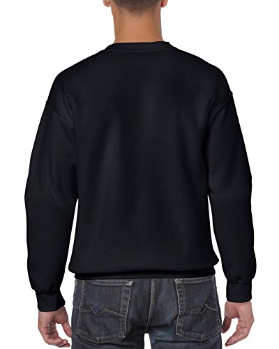 Gildan Adult Fleece Crewneck Sweatshirt, Style G18000, White, Large #TOP1