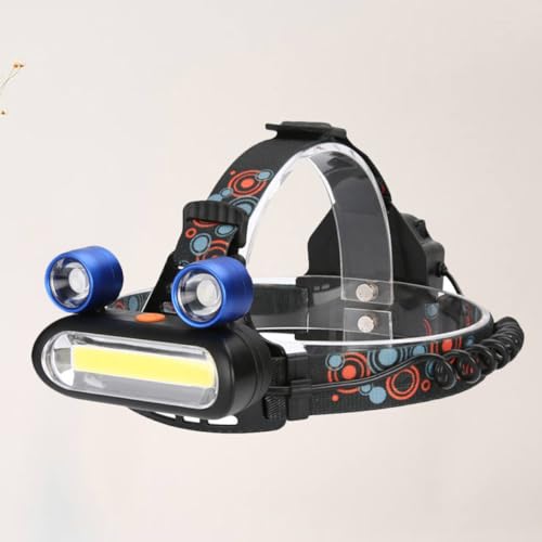Linterna frontal para reparaciones en casa y coches con luz LED COB recargable resistente al agua 2