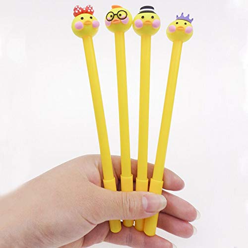Bolígrafos Gel Negro FAMOORE 8 Unidades Diseño Patito miniatura 4