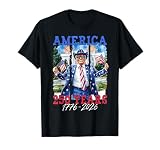 USA America 1776-2026 Happy 4th of July 250 Years Freedom T-Shirt
