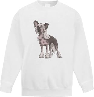 Azeeda 'Chinese Crested' Kid's Sweatshirt/Jumper (14-15 Years) (KW00102786)