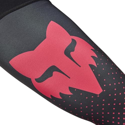 Image of Fox Racing Men's Flexair Motocross Dirt Bike Fracture Knee Brace Sock, Fluorescent Red, Large