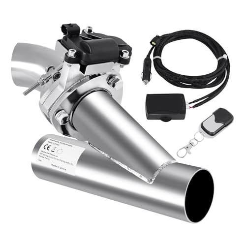 Samger 2.5' 63 mm acero inoxidable escape eléctrico silenciador trasero válvula de escape sistema sistema con mando a distancia Se requiere soldadura