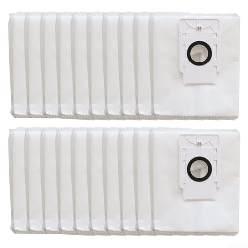 HomeVortex Bolsas de polvo de repuesto para MEDION X50 SW para MiWhole M8 Lite, filtración eficiente al vacío, fácil instalación (paquete de 20)