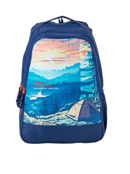 Image of Wildcraft Stylish Polyester Unisex Backpack | Atlas 40 Durable & Lightweight backpack for Men & Women | Backpack for Office, Gym, Travel - 40 Litre,