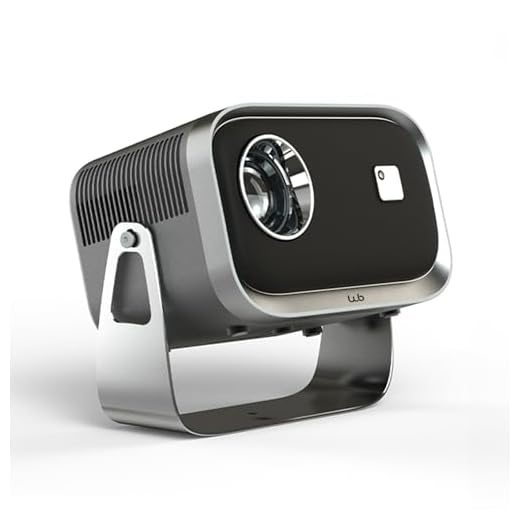 WB Projetor 360° Android Smart TV 1080p Aurora com Suporte de Ajustável 360° som de 3W foco digital proporção de tela ajustável