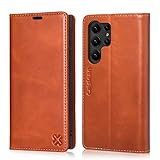 Caislean for Samsung Galaxy S23 Ultra Case Wallet Card Holders-Premium Leather RFID Blocking Flip Ph