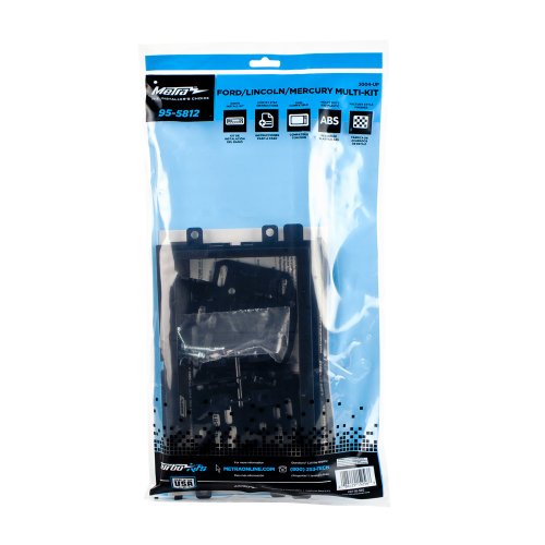 Metra 95-5812 Double DIN Installation Kit Fits Select 2004-2019 Ford Vehicles -Black by Metra - Image 4