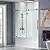 WOODBRIDGE MBSDC6062-B Shower Door, Brushed Nickel
