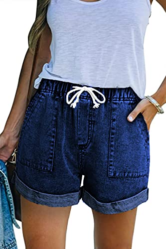 Short décontracté pour femme avec poches short léger de mi-saison en taille M