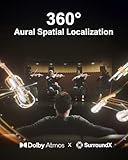 ULTIMEA 7.1 Sound Bar with Dolby Atmos, 500W Home Theater Surround System, 4 Wired Surround Speakers, Surround Sound System for TV with Wireless Subwoofer, Poseidon D80 Boom - Image 5