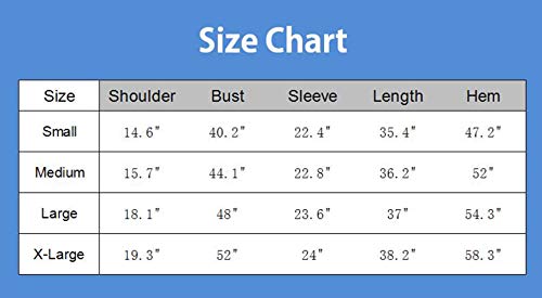 Pnaeong Women's Cotton Sleepwear Long Sleeves Nightgown Print Tee Sleep Dress Xtsy109-Long Blue Star-Xl #TOP6