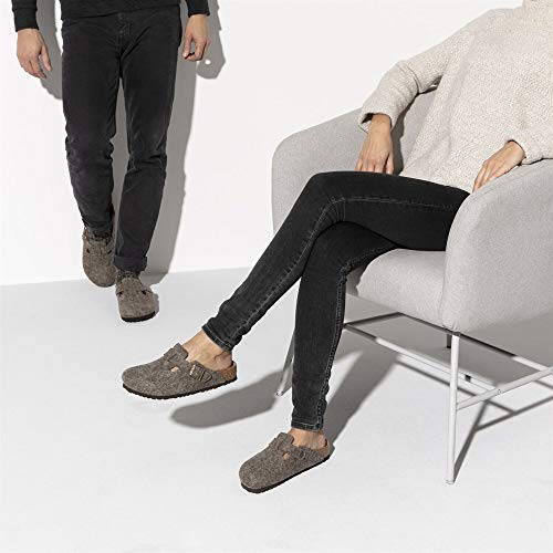 Image of Birkenstock Women's Boston Suede Clogs