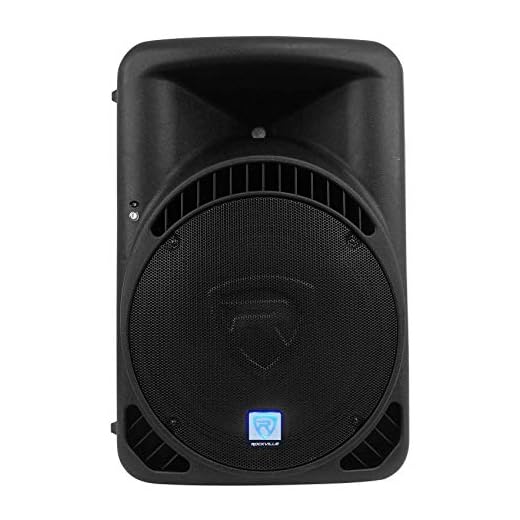 Rockville RPG15BT V2 15" Powered 1000W DJ PA Speaker w/Bluetooth + Remote + Wireless Link to Additional Speaker