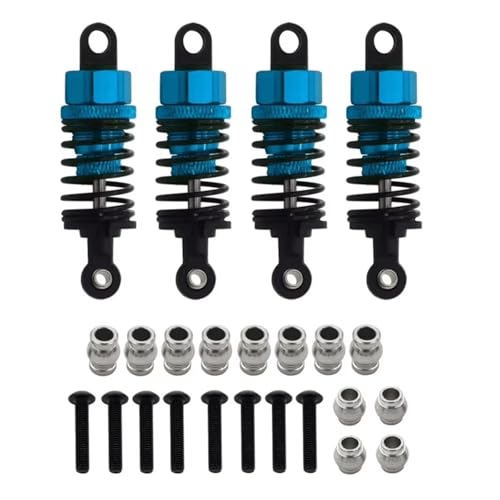 RC�V���b�N Compatible With Tamiya For TT01 For TT02 1/10 RC�J�[�A�b�v�O���[�h�����p�A�N�Z�T���[�p�[�c���^���I�C���[�U�V���b�N�A�u�\�[�o�[(Blue)