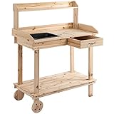 ✅LANGLEBIG UND STARK: Hergestellt aus 100 % Massivholz, kann dieser Stecktisch im Freien gebaut werden, um bei richtiger Pflege die Jahreszeiten zu überstehen.