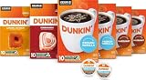Dunkin' Flavored Coffee, Variety Pack, Keurig K-Cup Pods, 60 Count Box