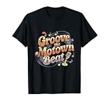 Vintage Motown Music Detroit Funk Groove Motown Beat T-Shirt