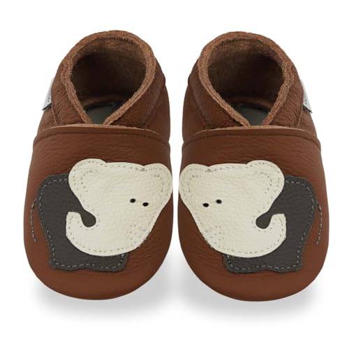 Bemesu Krabbelschuhe Baby Lauflernschuhe Weicher Leder Babyschuhe...