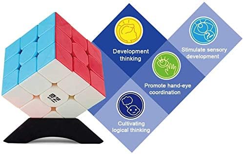Little Golden Elephant B07SRVJSB2 Qy Toys Warrior W Speed Cube 3X3- Stickerless Magic Cube 3X3X3 Puzzles Toys thumb #5