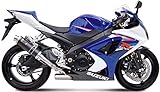 Made in Italy mivv 2 auspuff zugelassen carbon kompatibel mit suzuki gsx-r 1000 2007 2008 mototopgun s.028.l2s