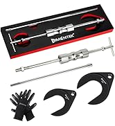 limontek Inner CV Axle Puller Removal Tool with Slide Hammer &amp; 48mm 63mm CV Joint Fork Adapter, F...