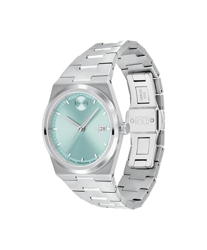 Movado Bold Quest Women's Luxury Quartz Watch - Swiss Movement, Stainless Steel Bracelet, Water Resistance 50 Meters (5ATM) - Classic Timepiece - Gift for Her - 35mm2