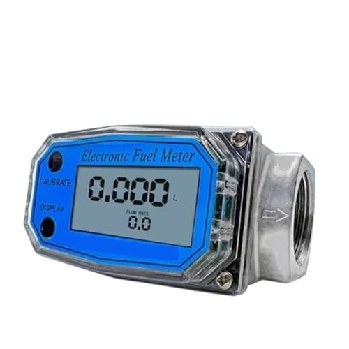 Compteur de flux LCD et débitmètre électronique 1 pouce pour tuyau