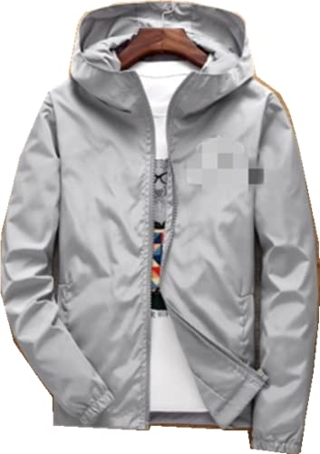 N\P Chaqueta para hombre Chaqueta de luz delgada ocasional