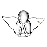 schutzengel im glas depesche Maße: (HxBxT) 3 x 6 x 2 cm Leonardo - EMOZIONE - Schutzengel 3 - Glas - Klar mit goldenem Herz - (HxBxT) 3 x 6 x 2 cm