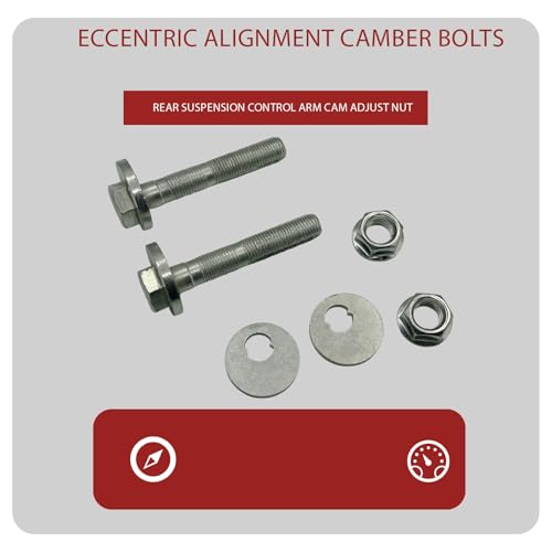 2-Piece Eccentric Alignment Camber Bolt Kit | Lexus GS, IS300 & SC430 - Image 6