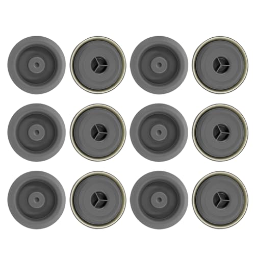 YAYNO 12 Pièces Bouchons de Carrosserie Étanches Bouchons sous Châssis en Plastique PE,pour Trous de Châssis et Coffre,Compatible avec VW,Accessoire idéal...