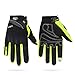 Produktbild Motorradhandschuhe Herren Racing Gant Moto Motorrad Motocross Reithandschuhe Motorrad Atmungsaktiv Sommer Vollfinger Guantes -SU-09 Green-2-L