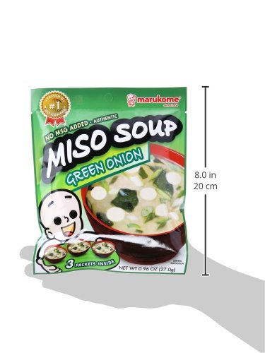 Marukome Soup Miso Grn Onion 3Pk 0.96 Oz #TOP2