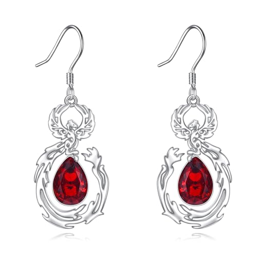 Boucles d'oreilles Phoenix en argent pour illuminer vos soirées et dîners