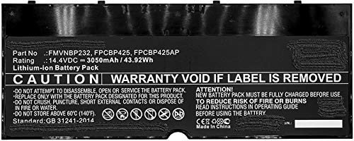 CoreParts Laptop Battery for Fujitsu 44WH Li-Pol 14.4V 3050Ah Cover
