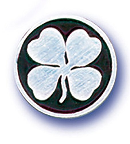 KiskatomCat Lucky 4 Leaf Clover Sterling Silver Ball Marker