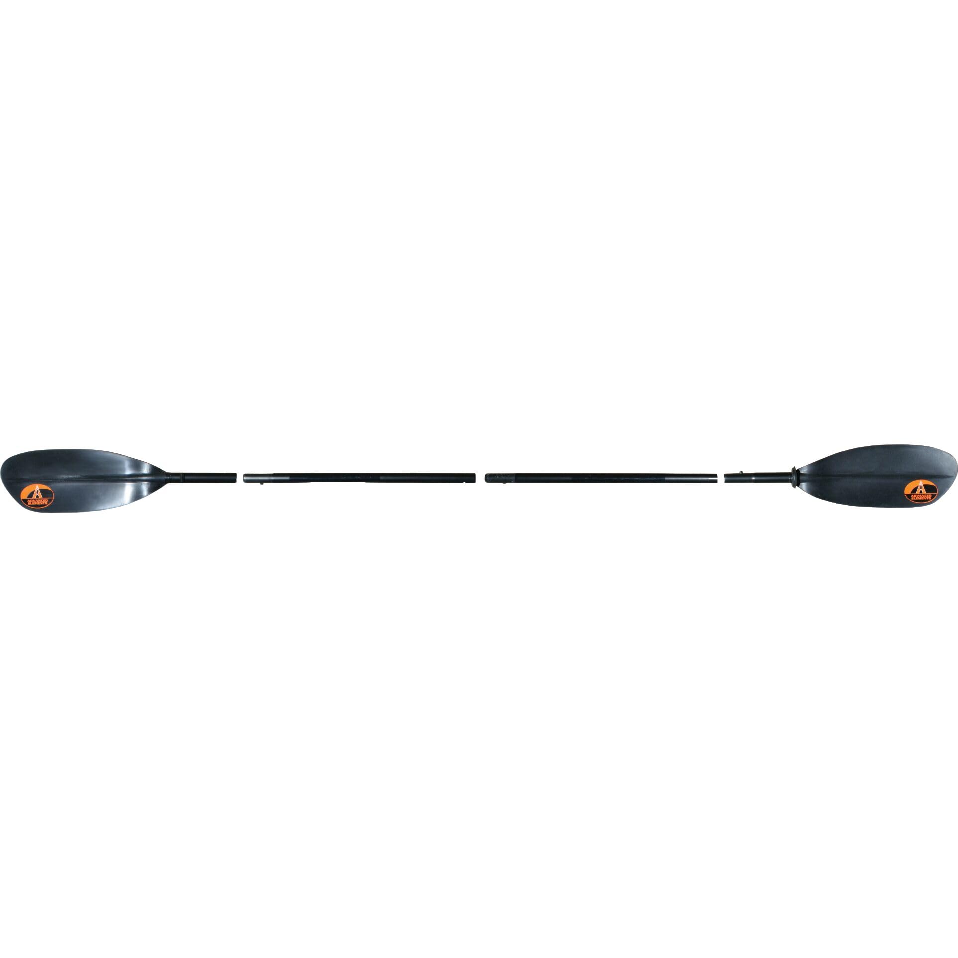 Advanced Elements Touring 4-Part Paddle Pagaia per Kayak, Nero