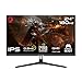 GAMEON New 2024 2K Gaming Monitor 24 inch, GOAE24QHD180IPS, QHD IPS Panel,180Hz Refresh Rate, 0.5ms Response Time, 2.1 HDMI, G-Sync & FreeSync, HDR, Built-in-Speakers, Console Ready