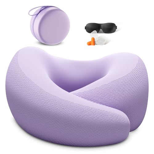 Cool Fly Fashion Travel Pillow Set Purple