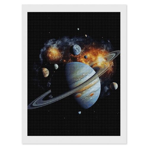 Broderie diamant Jupiter pour salon et chambre décoration moderne