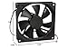 90mm x 25mm DC 12V 2 Terminals Cooling Fan for Computer CPU Case