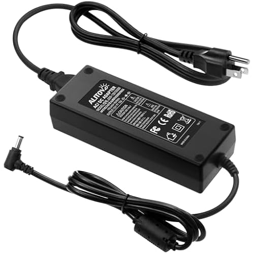 ALITOVE 12V Power Supply 10A 120W AC Adapter 100-240V 50-60HZ Transformer AC to DC Converter 12 Volt 10 Amp with 5.5x2.5mm Output Jack for 5050 3528 LED Strip Light CCTV Cameras 3D Printer